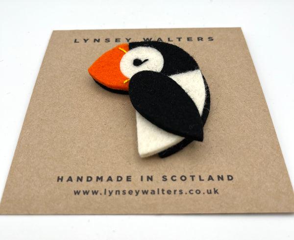 Puffin Brooch