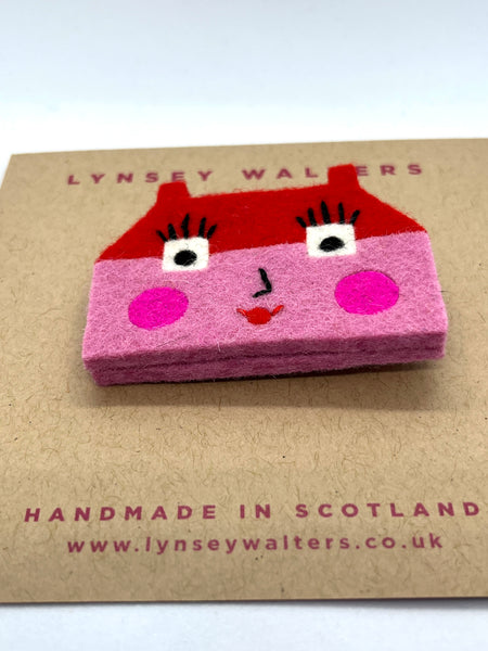 Home Sweet Home Brooch