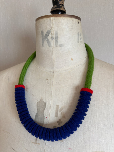 Anna Necklace, Blue Green