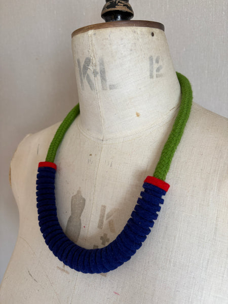 Anna Necklace, Blue Green