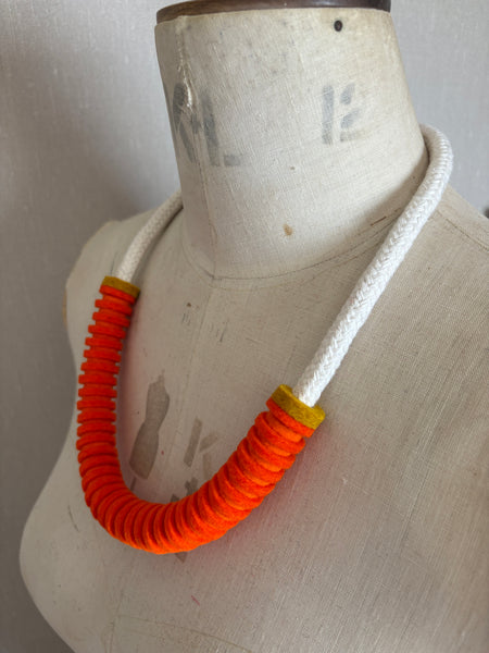 Anna Necklace, Orange