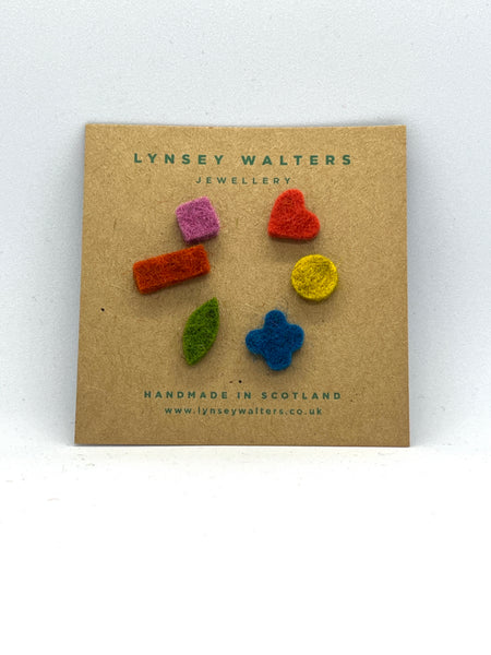 Mix 'n' Match Teeny Tiny Studs, Soft Multi