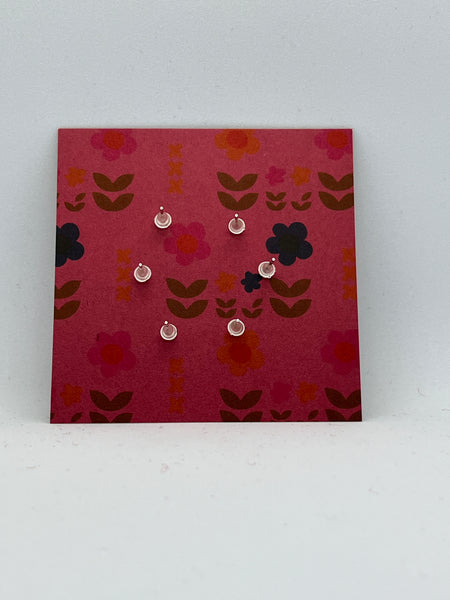 Mix 'n' Match Teeny Tiny Studs, Multi Colour