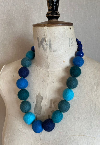 Merino Bead Necklace Iona Seas