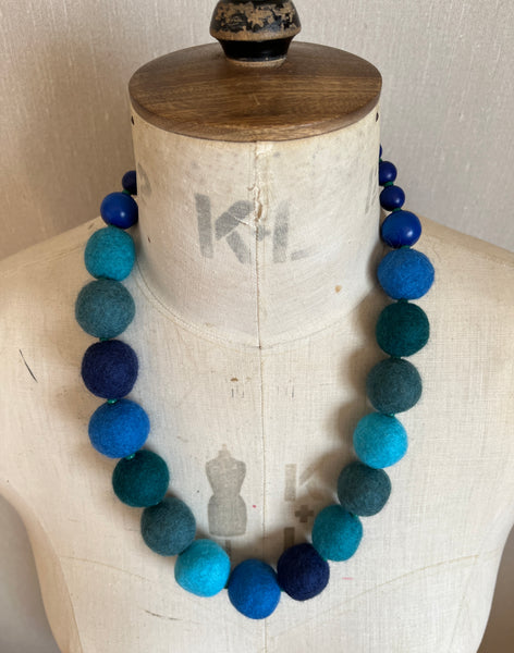 Merino Bead Necklace Iona Seas