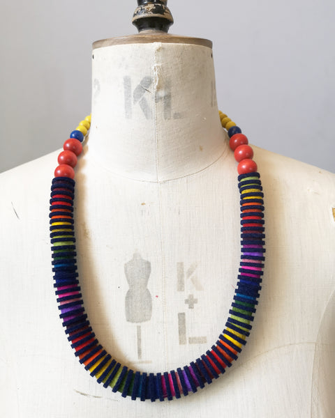 Rainbow Vertebrae Necklace