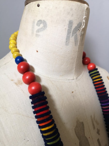 Rainbow Vertebrae Necklace