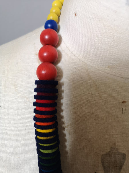 Rainbow Vertebrae Necklace