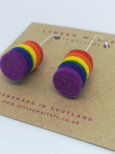 Ombre Rainbow Earrings - Pride Edition