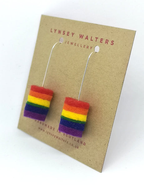 Ombre Rainbow Earrings - Pride Edition
