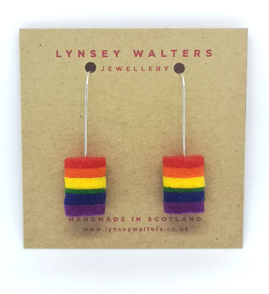 Ombre Rainbow Earrings - Pride Edition