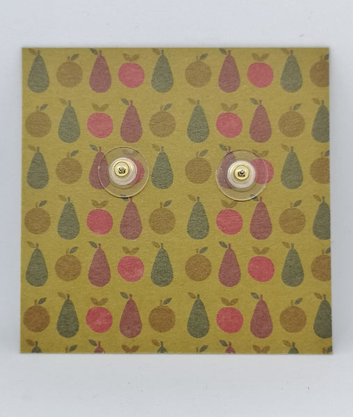 Colourful Studs to Match - Mustard