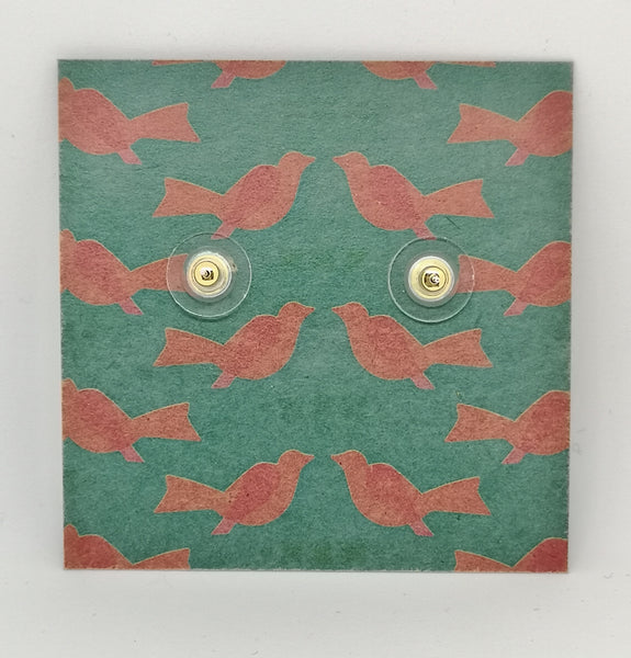 Colourful Studs to Match - Bright Blue