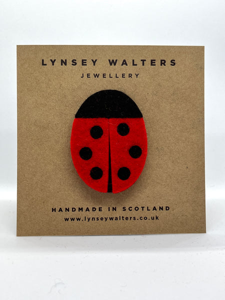 Ladybird Brooch