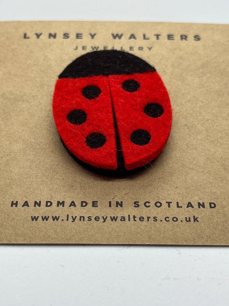 Ladybird Brooch