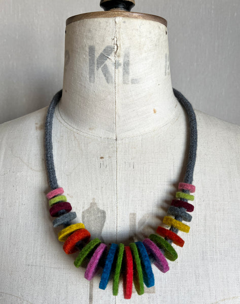 Miley Necklace - Soft Multi colour