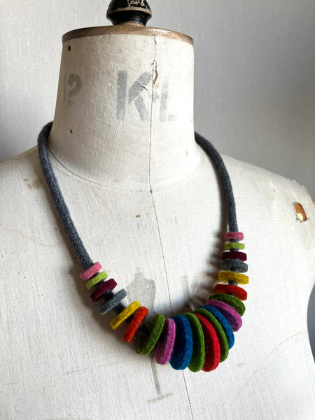 Miley Necklace - Soft Multi colour