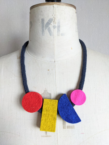 Geometric Shapes Necklace