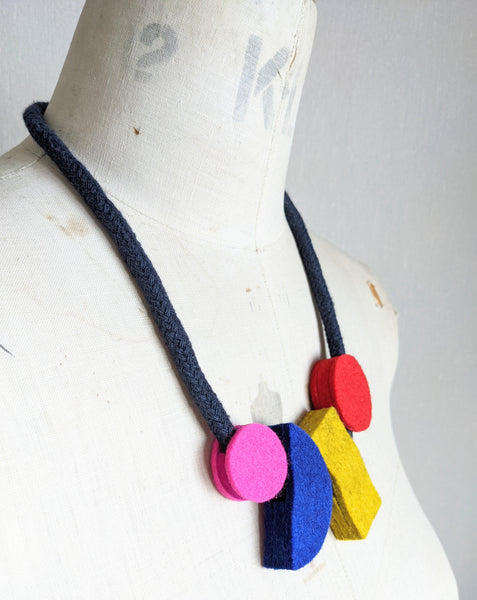 Geometric Shapes Necklace