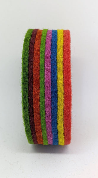 Chunky Bangle Ombre Soft Multi