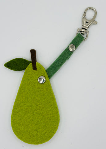 Pear Bag Charm