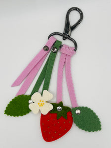 Strawberry Bag Charm 2