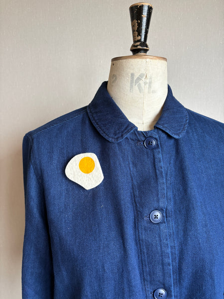 Fried Egg Brooch
