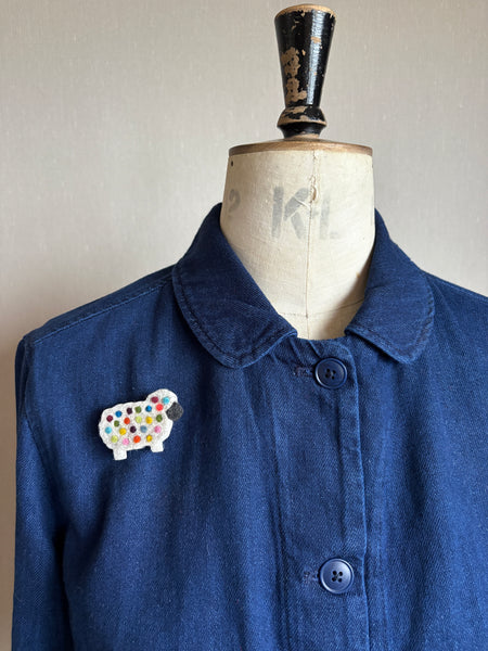 Cosy Wee Sheep Brooch  - Yarndale Edition