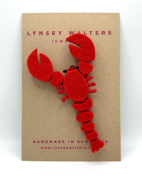 Lobster Brooch