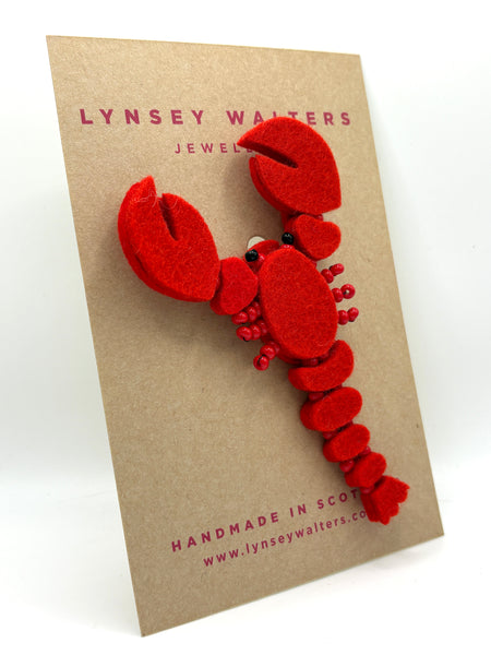 Lobster Brooch
