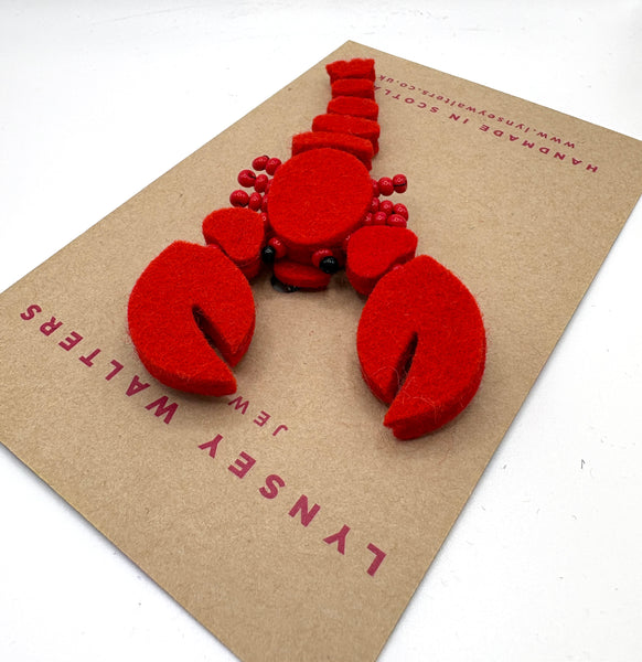 Lobster Brooch