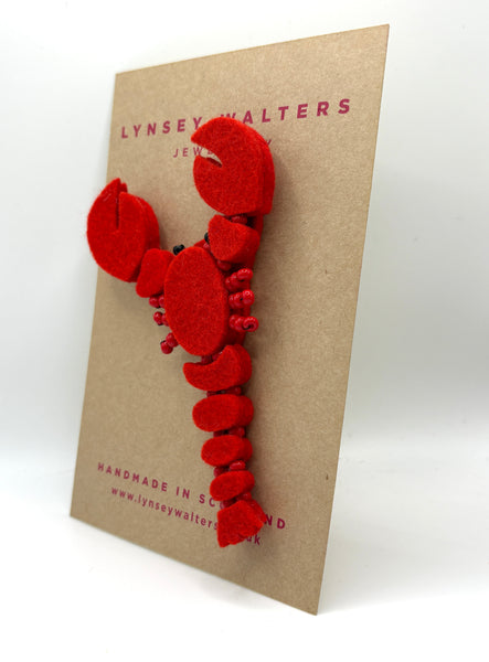 Lobster Brooch