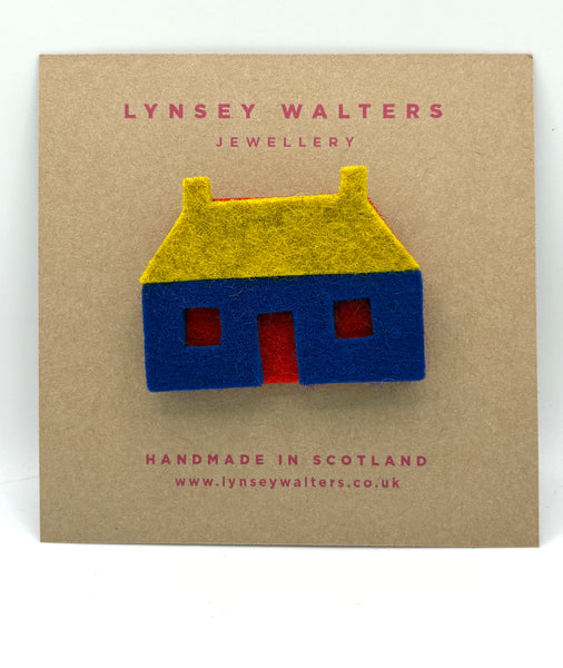 Colourful Croft Brooch