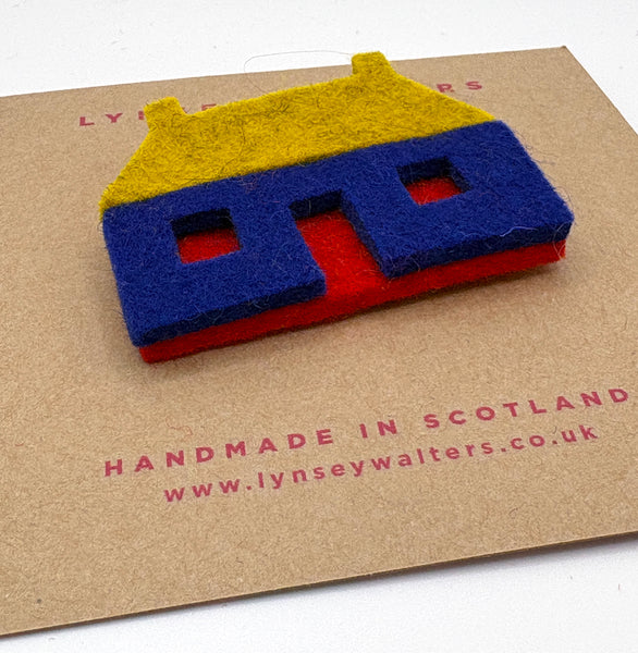 Colourful Croft Brooch