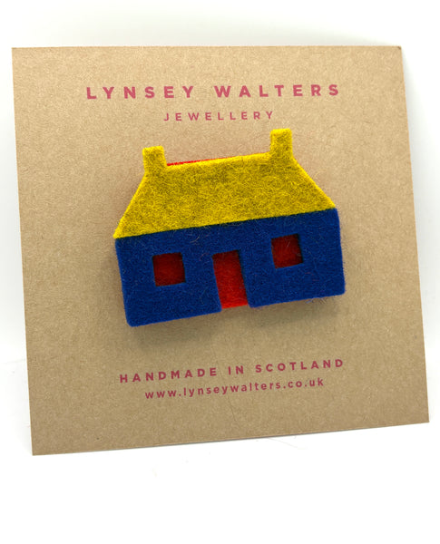 Colourful Croft Brooch