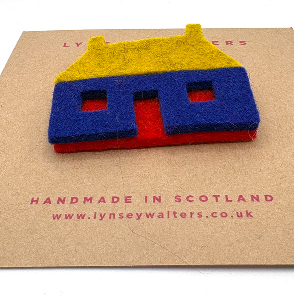 Colourful Croft Brooch