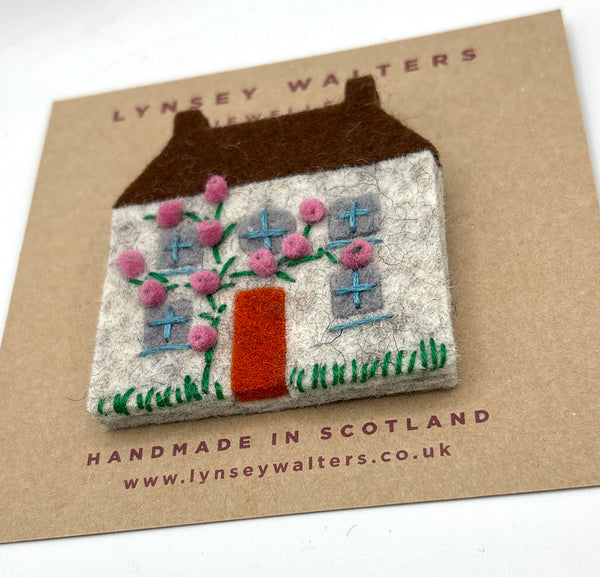 Country Cottage Brooch