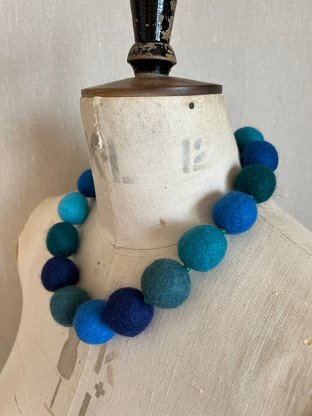 Merino Bead Necklace Iona Seas