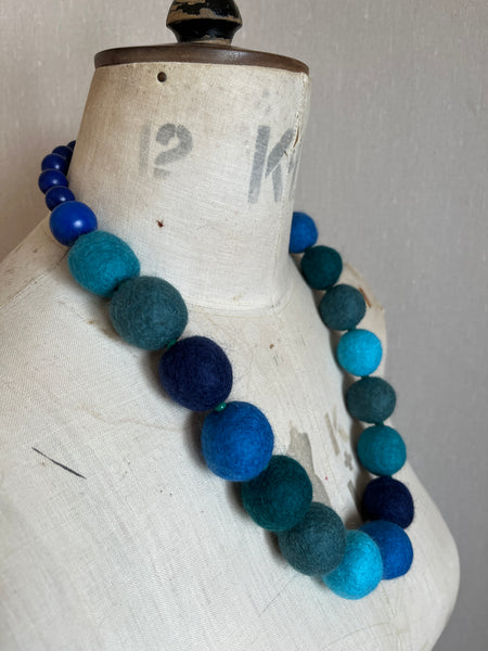 Merino Bead Necklace Iona Seas