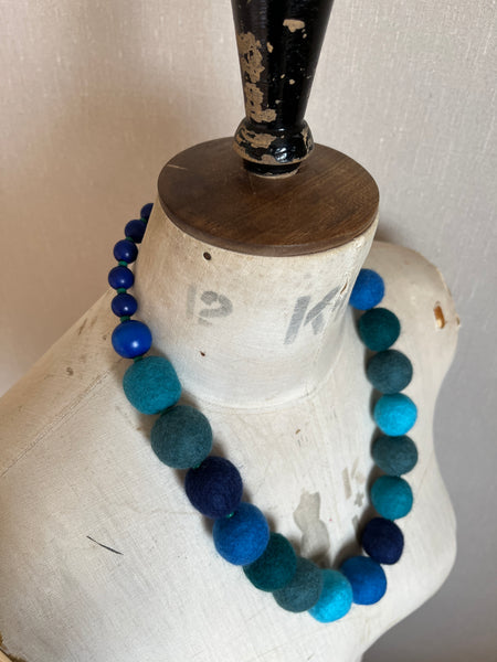 Merino Bead Necklace Iona Seas