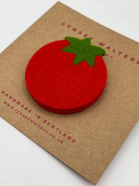 Fruit Brooch - Tomato