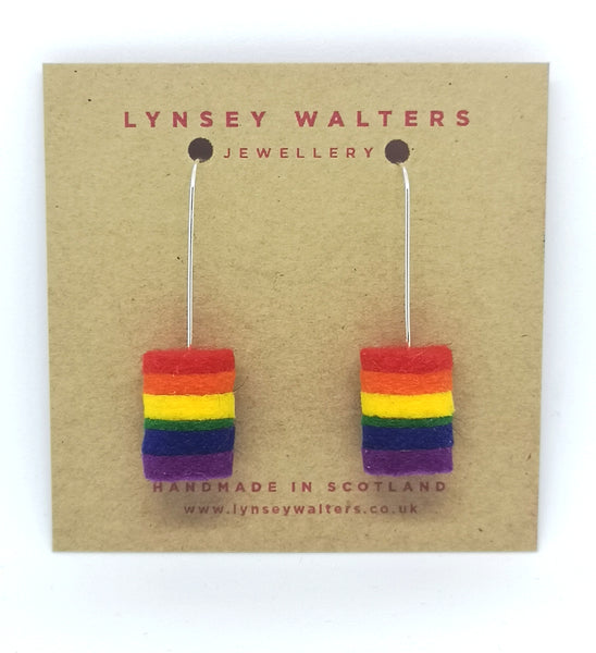 Ombre Rainbow Earrings - Pride Edition